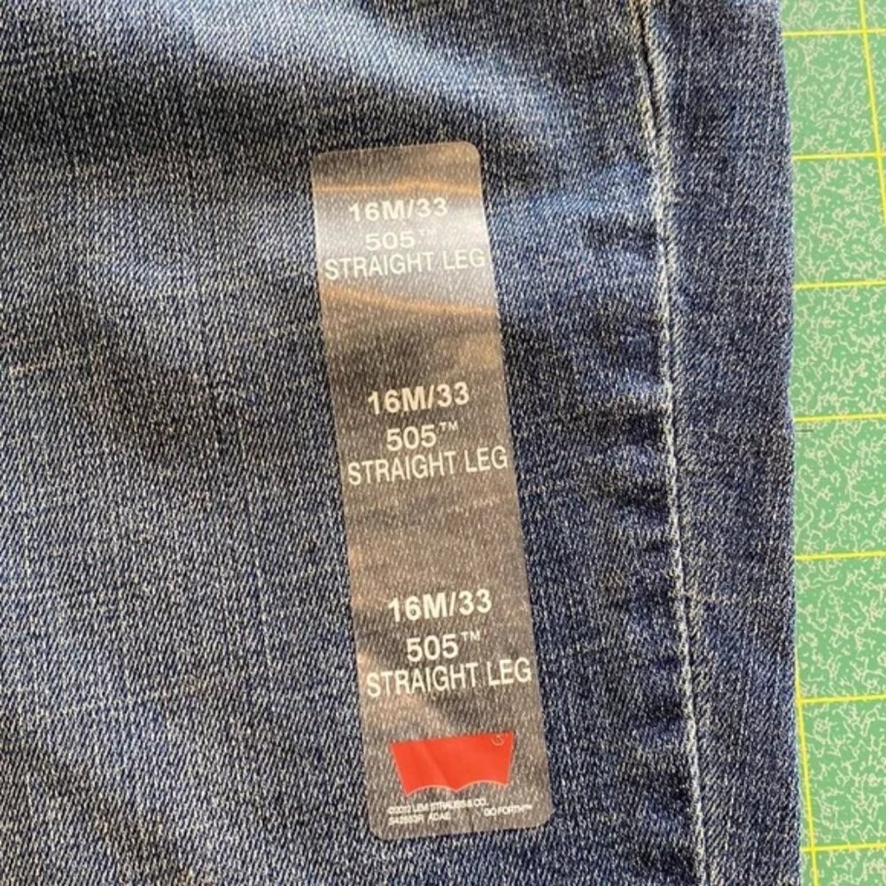 NWT Levi’s women’s 505 straight jeans size 16 brand new with tags - Picture 6 of 14